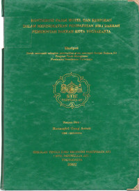 Image of KONTRIBUSI PAJAK HOTEL DAN RESTORAN DALAM MENINGKATKAN PENDAPATAN ASLI DAERAH PEMERINTAH DAERAH KOTA YOGYAKARTA