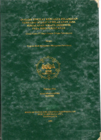 Image of ANALISIS TINGKAT KEPUASAN PELANGGAN TERHADAP KUALITAS PELAYANAN JASA PERJALANAN WISATA DOMESTIK PADA BIRO PERJALANAN