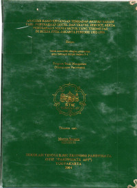 Image of ANALISIS RASIO KEUANGAN TERHADAP RETURN SAHAM PADA PERUSAHAAN HOTEL DAN TRAVEL SERVICE SERTA PERUSAHAAN MANUFAKTUR YANG TERDAFTAR DI BURSA EFEK JAKARTA PERIODE 1992-1996