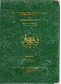 Image of PERSEPSI KONSUMEN TERHADAP PRODUK DI GABAH RESTO YOGYAKARTA