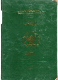 Image of PENGARUH BIAYA IKLAN TERHADAP VOLUME PENJUALAN KAMAR DI HOTEL BATIK YOGYAKARTA