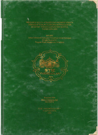 Image of PENGARUH BIAYA ATRAKSI DAN PROMOSI WISATA TERHADAP JUMLAH KUNJUNGAN WISATAWAN DI OBYEK WISATA KABUPATEN BANTUL TAHUN 2000 - 2004
