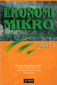 Image of Ekonomi Mikro; ihtisar teori dan soal jawab