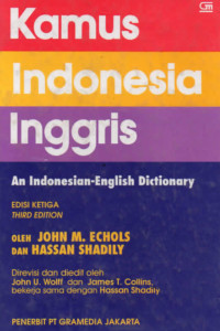 Image of Kamus Indonesia Inggris