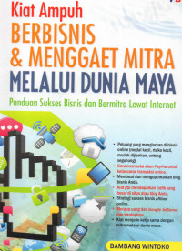 Image of Kiat Ampuh Berbisnis & Menggaet Mitra Melalui Dunia Maya