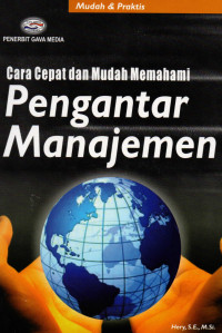 Image of Pengantar Manajemen; Cara Cepat dan Mudah Memahami