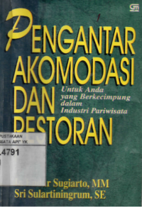 Image of Pengantar Akomodasi Dan Restoran