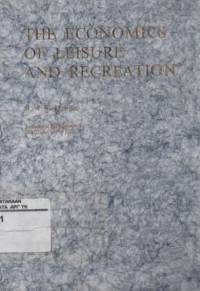 Image of The Economics Of Leisure And Recreaction