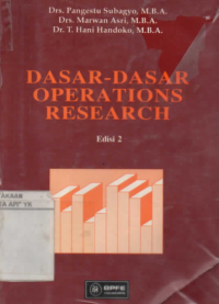 Image of Dasar-Dasar Operations Research