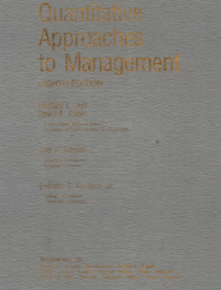 Image of Quantitative Aproaches to Management