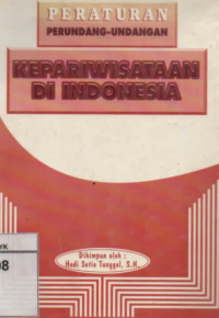 Image of Peraturan Perundang-Undangan Kepariwisataan di Indonesia